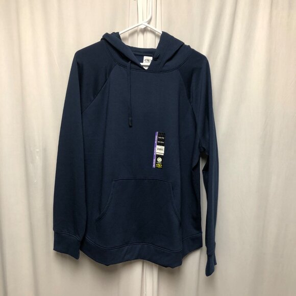 Athletic Works Hoodie Mens Size XXL Navy Blue Super Soft Extra Warm Comfy NEW - Picture 1 of 7